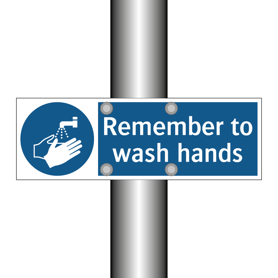 Remember to wash hands