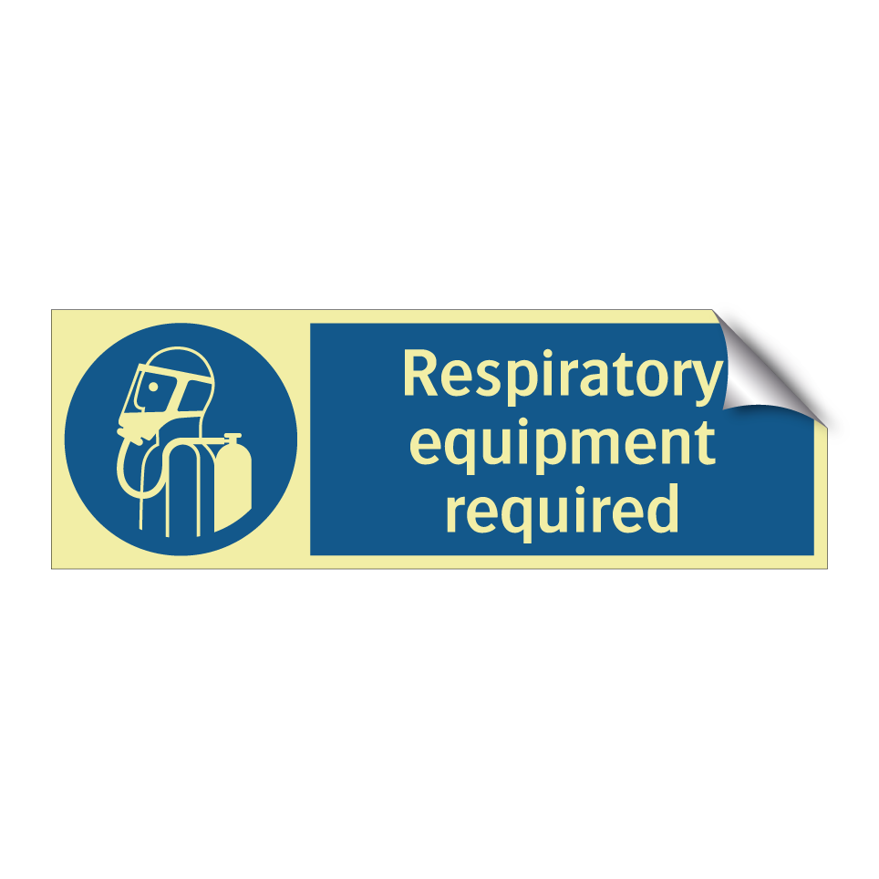 Respiratory equipment required