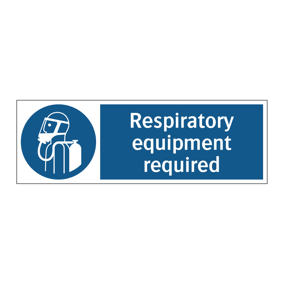 Respiratory equipment required
