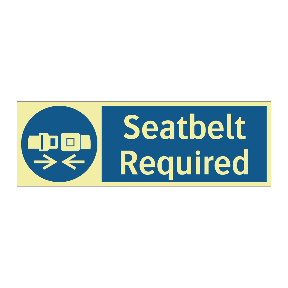 Seatbelt Required