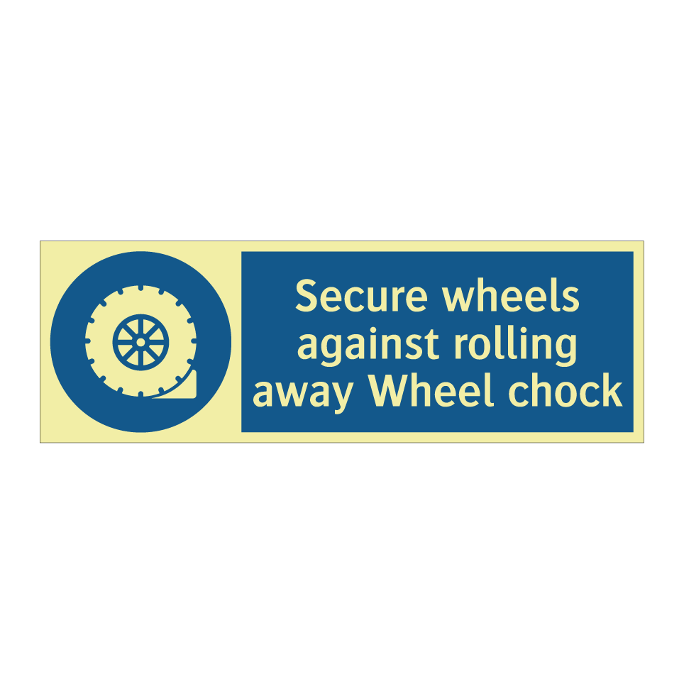 Secure wheels against rolling away Wheel chock