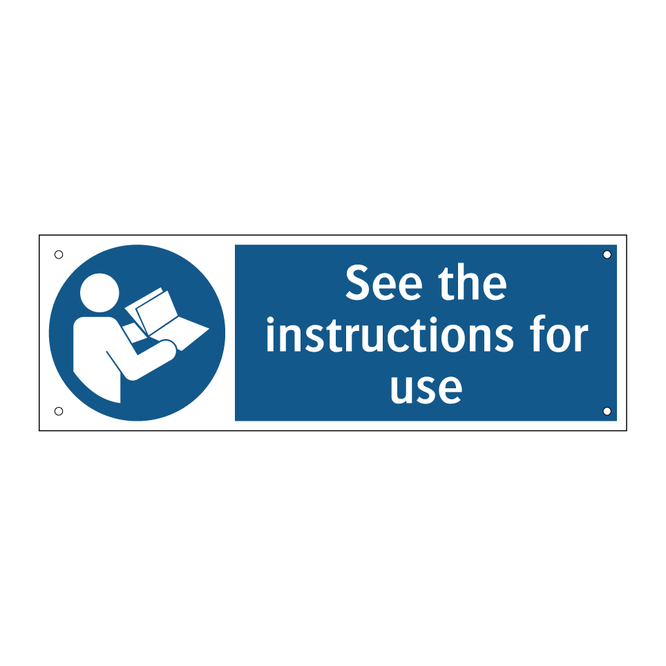 See the instructions for use