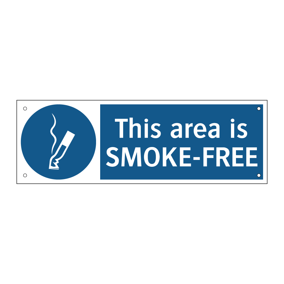 This area is SMOKE-FREE