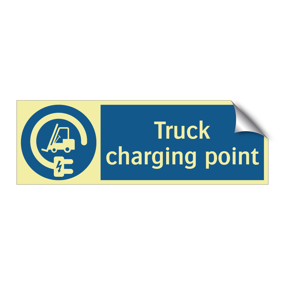 Truck charging point