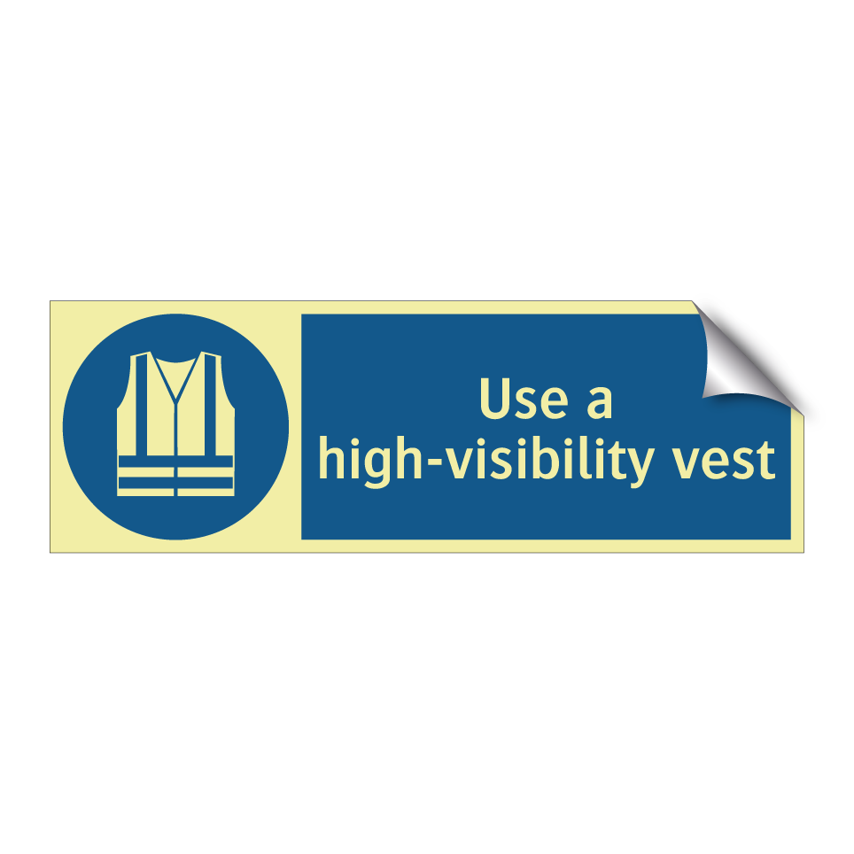 Use a high-visibility vest