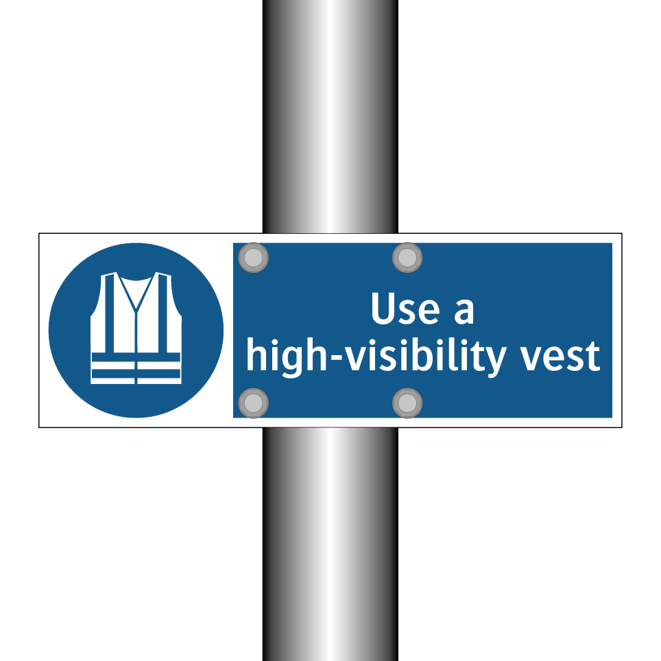 Use a high-visibility vest