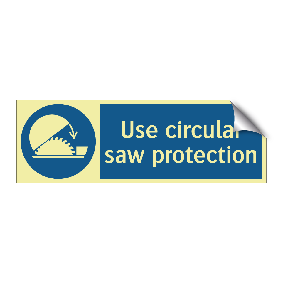 Use circular saw protection