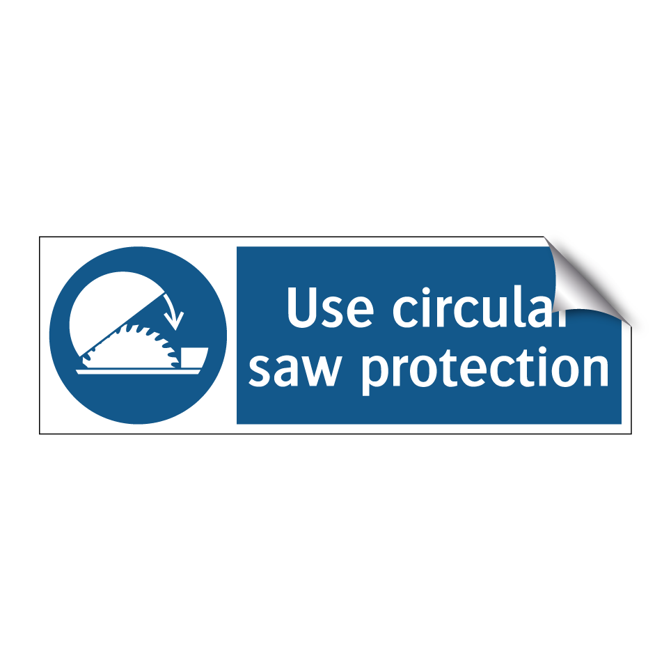 Use circular saw protection