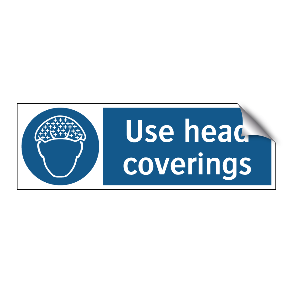 Use head coverings