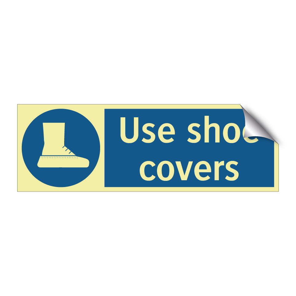 Use shoe covers