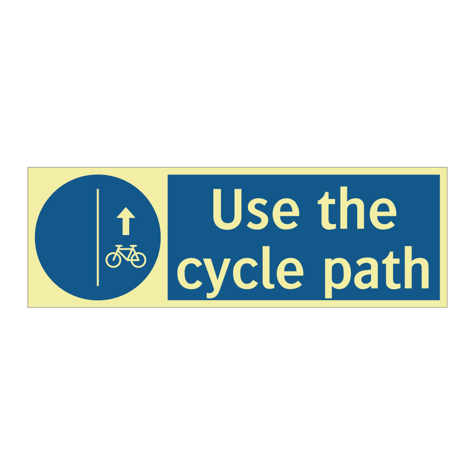 Use the cycle path