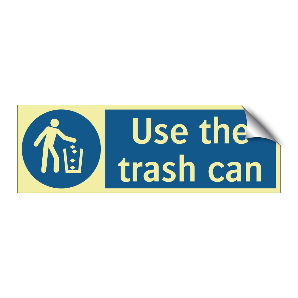 Use the trash can