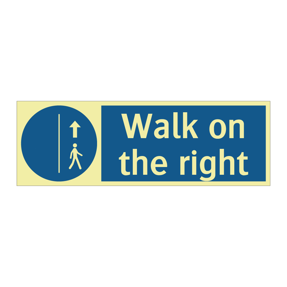 Walk on the right