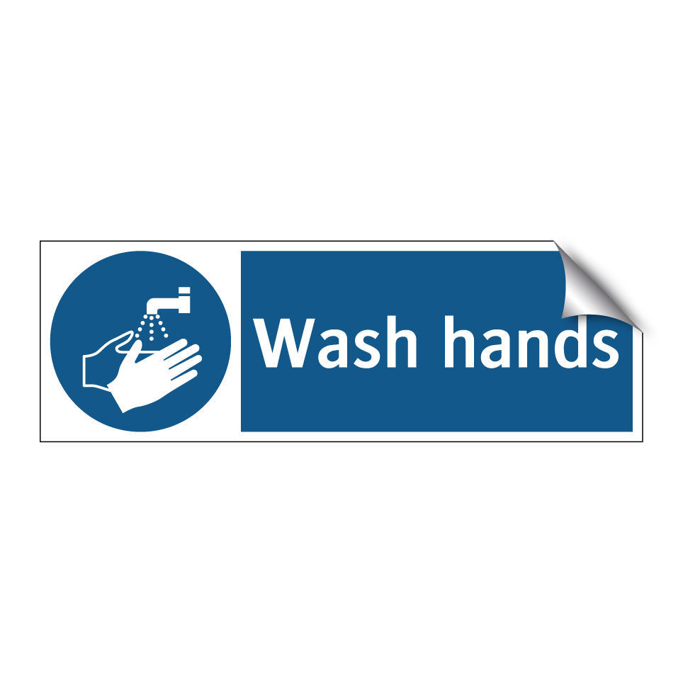 Wash hands