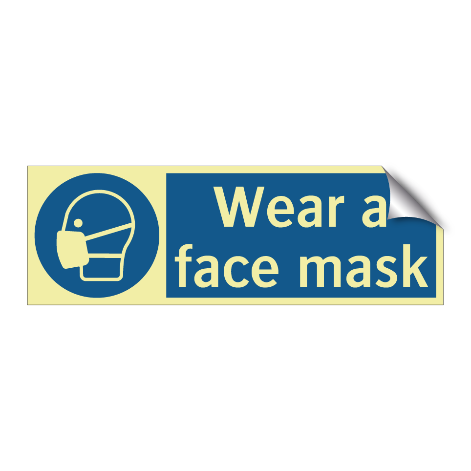 Wear a face mask