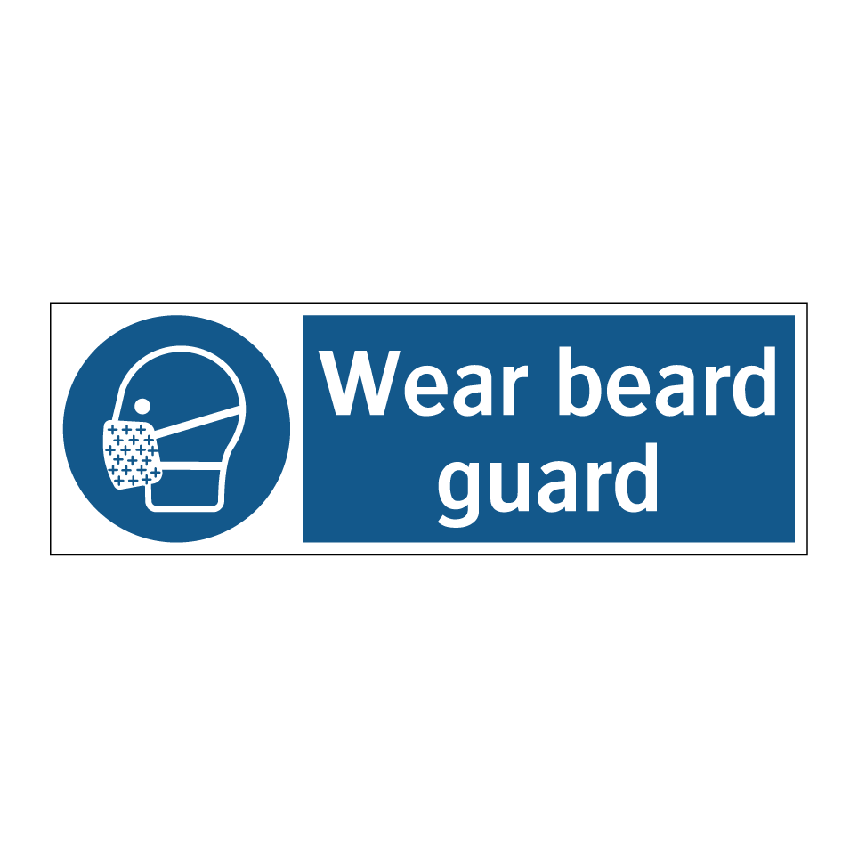 Wear beard guard