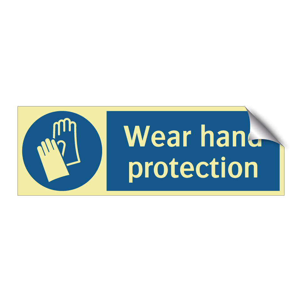 Wear hand protection