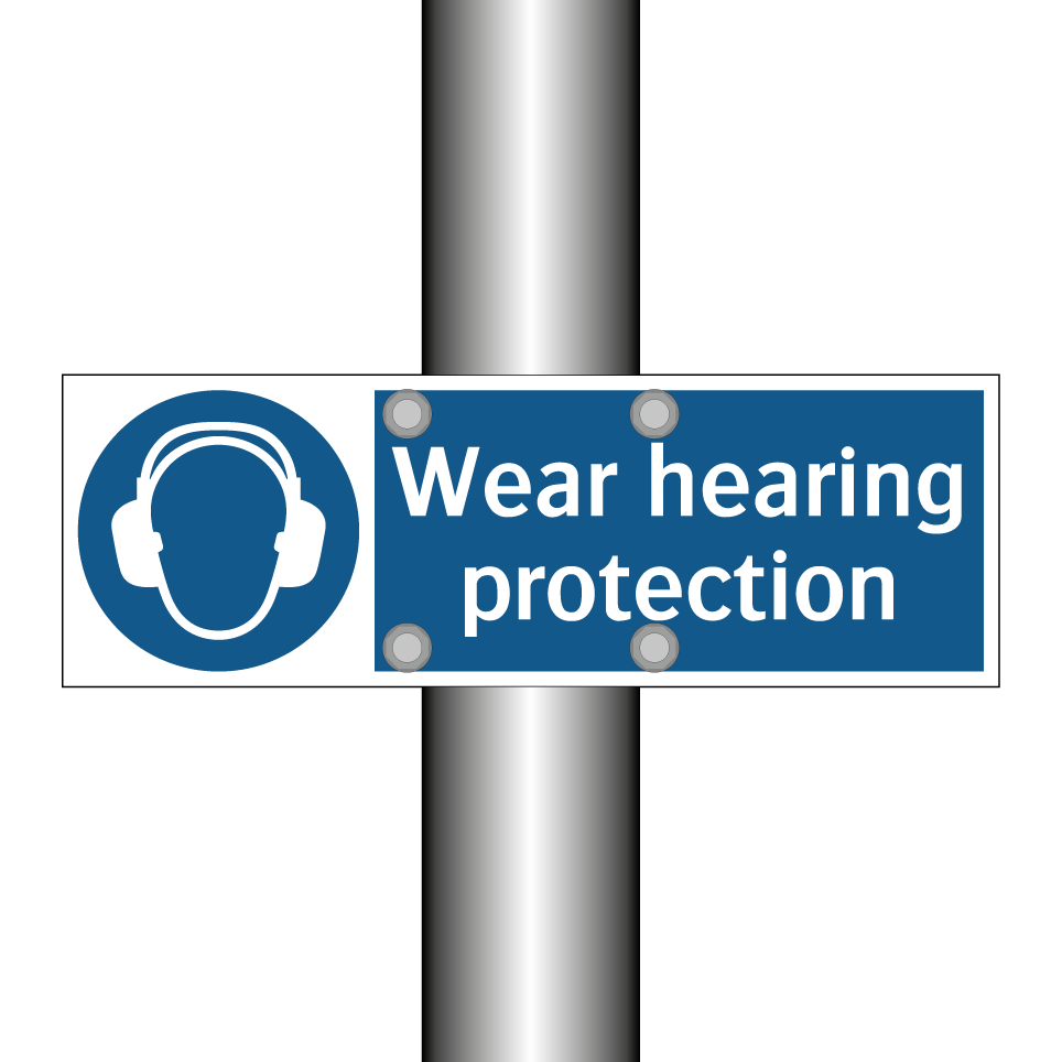 Wear hearing protection