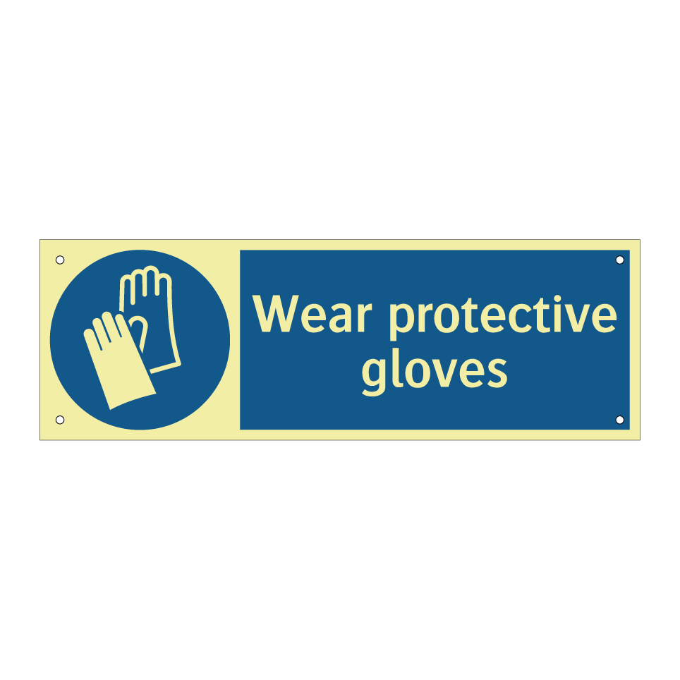 Wear protective gloves