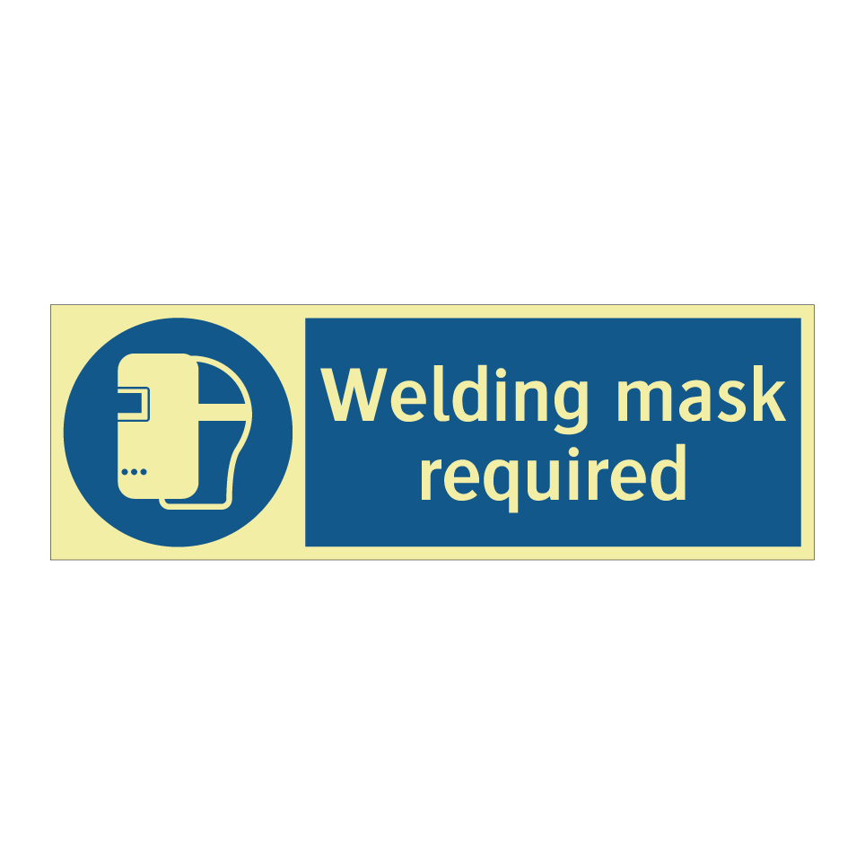 Welding mask required