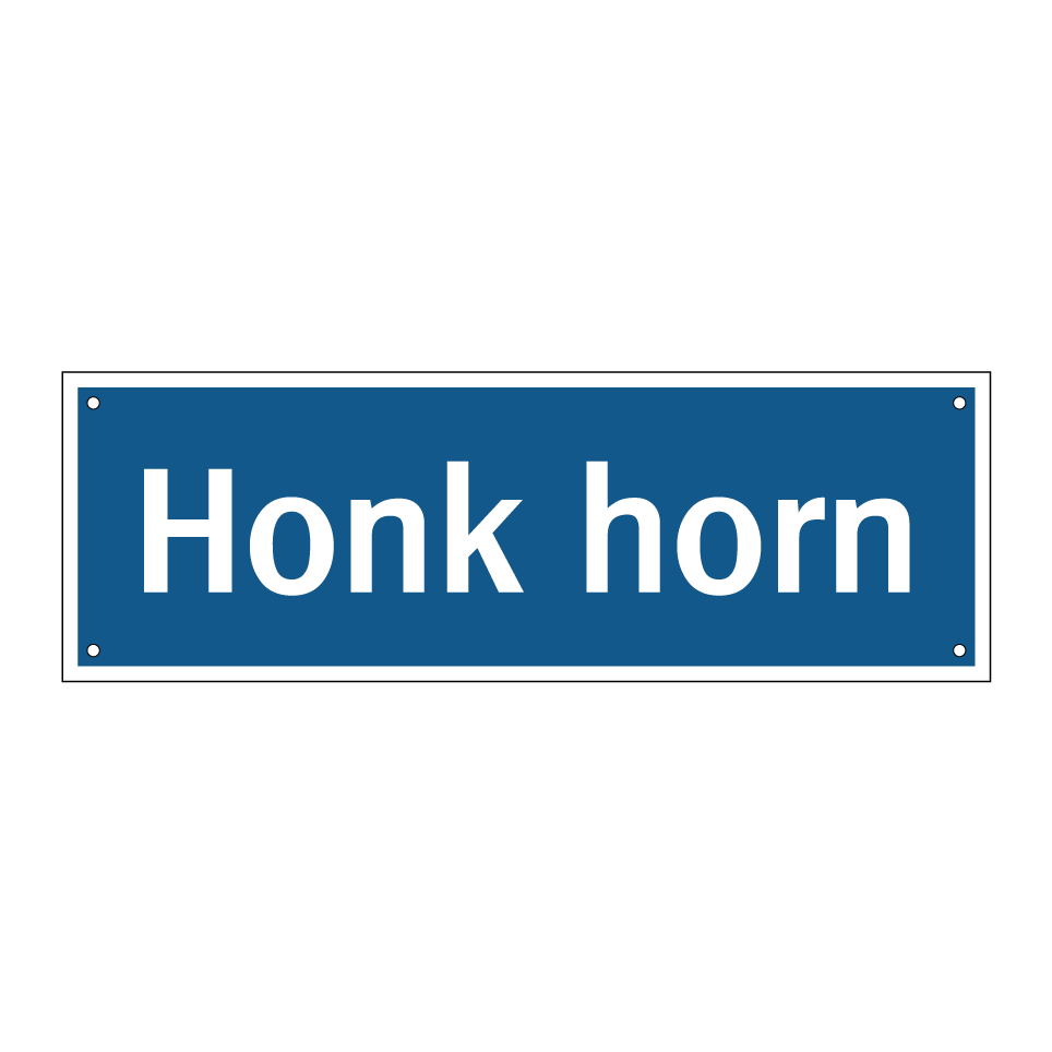 Honk horn