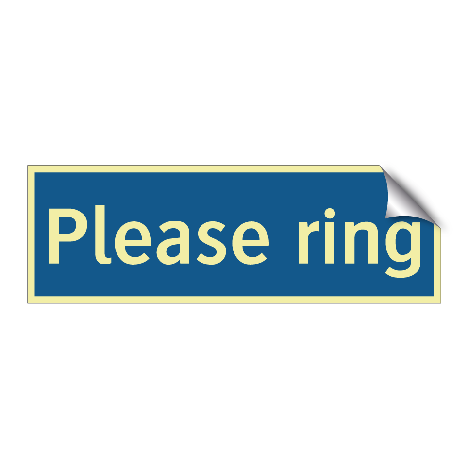 Please ring