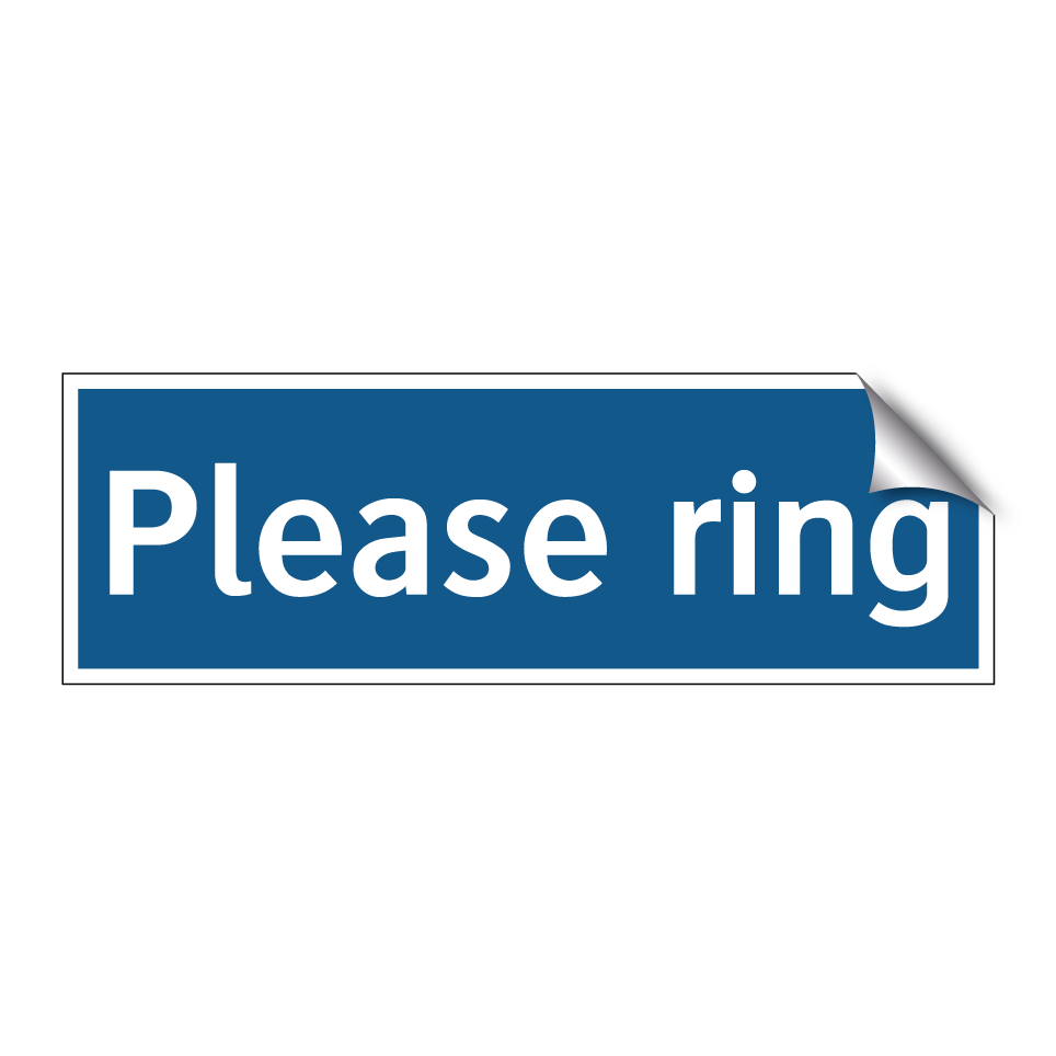 Please ring