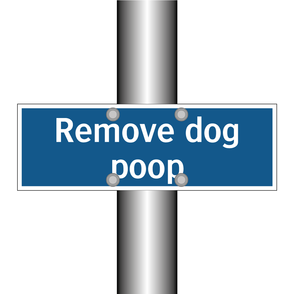 Remove dog poop