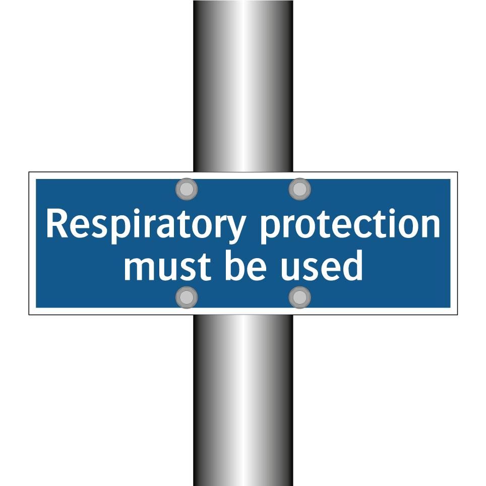 Respiratory protection must be used