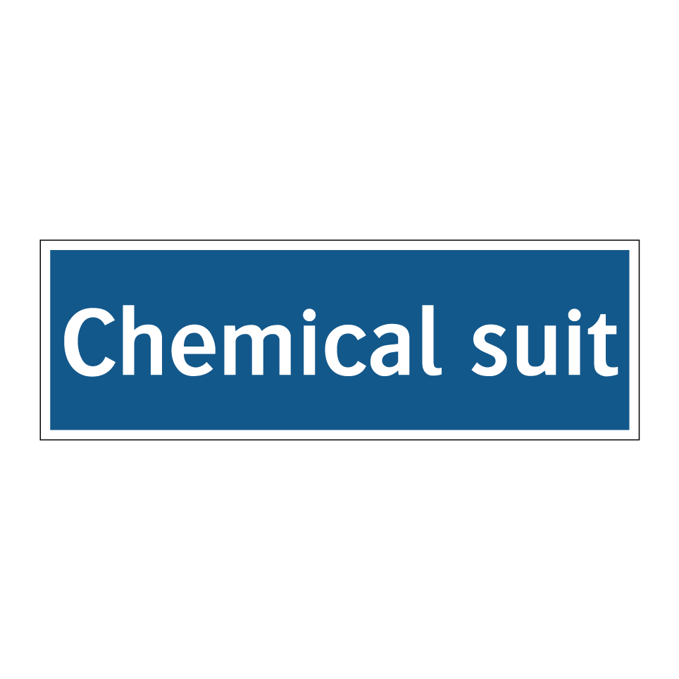 Chemical suit