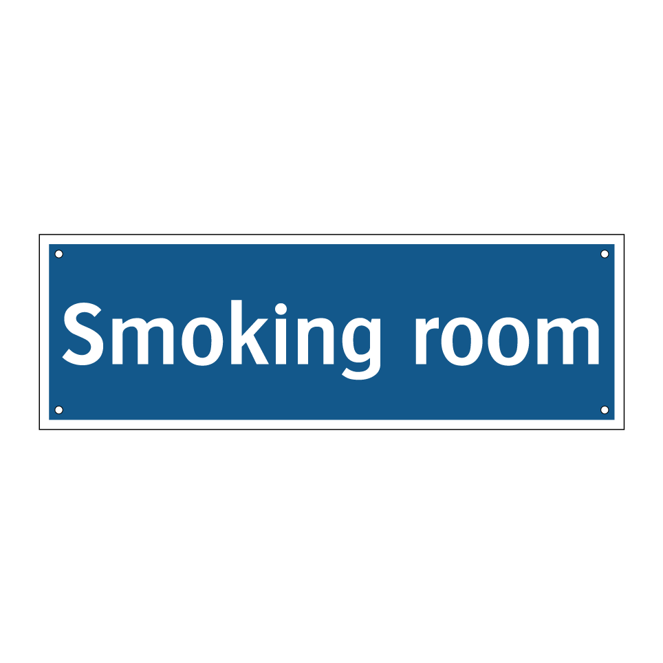 Smoking room