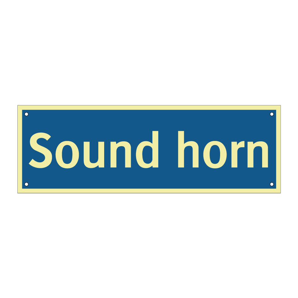 Sound horn