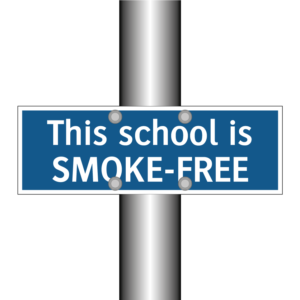 This school is SMOKE-FREE