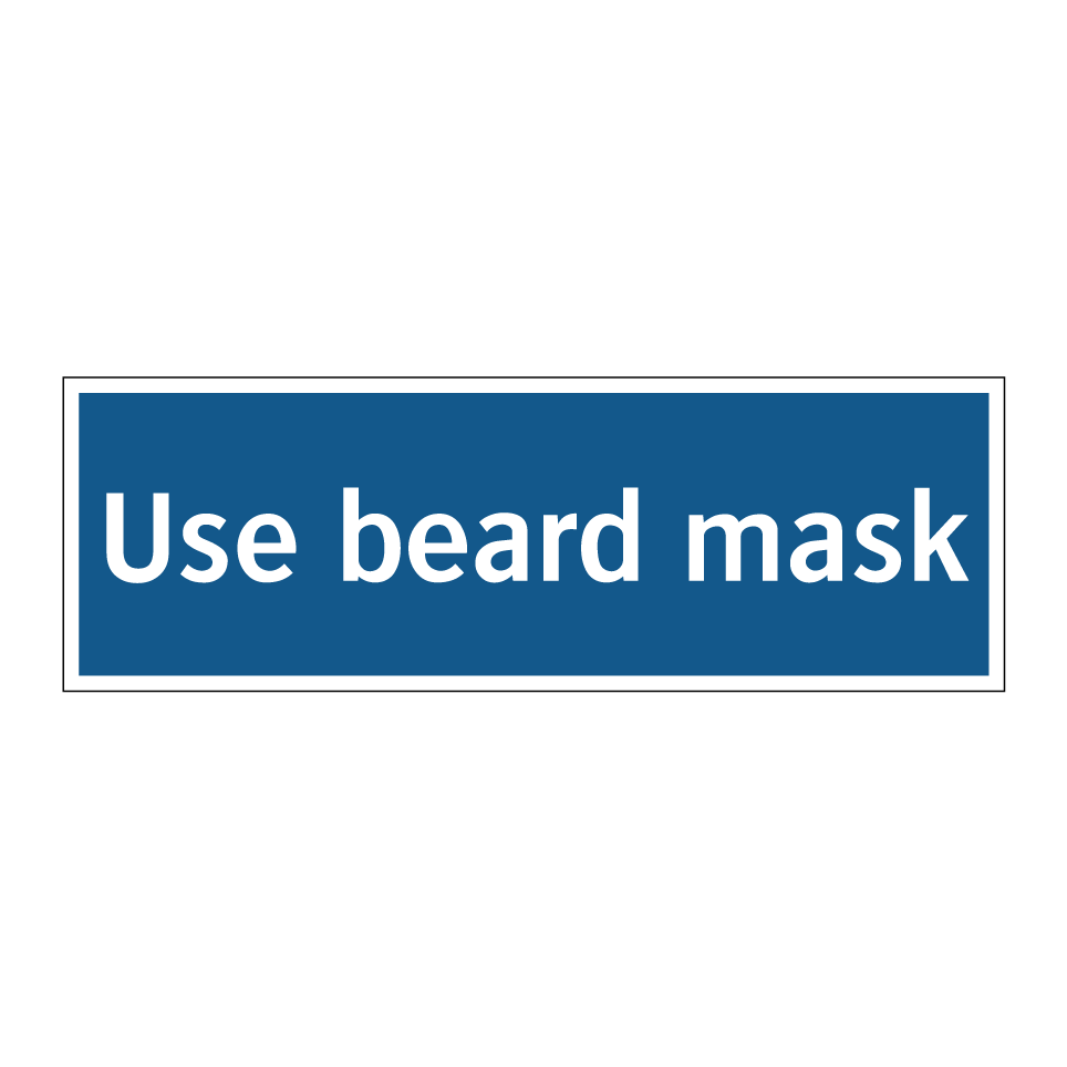 Use beard mask