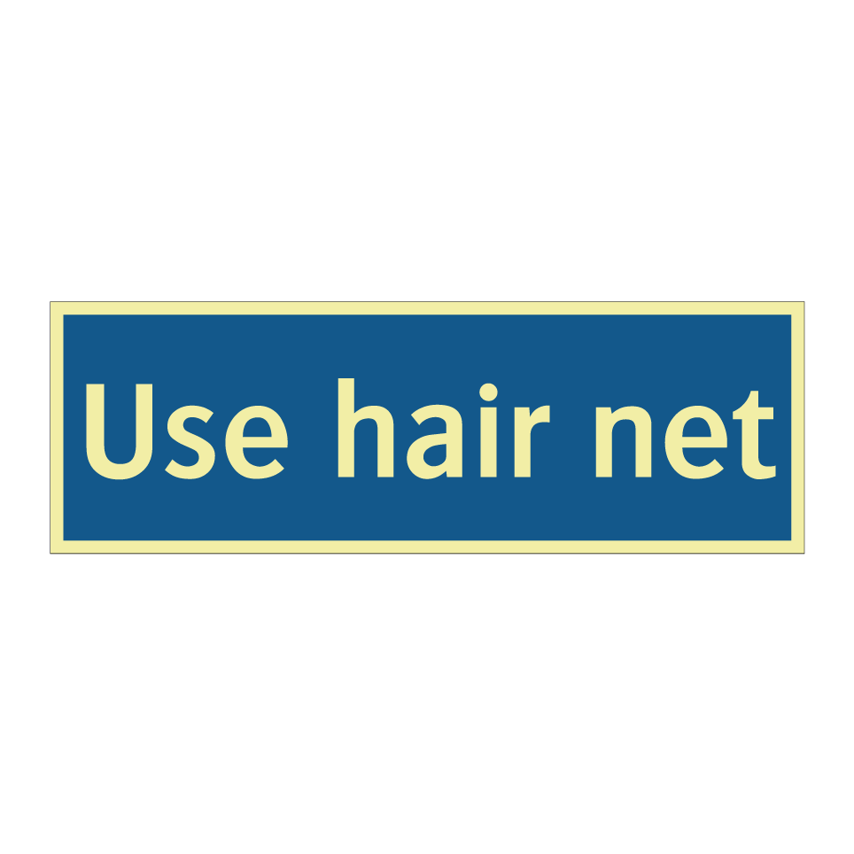 Use hair net