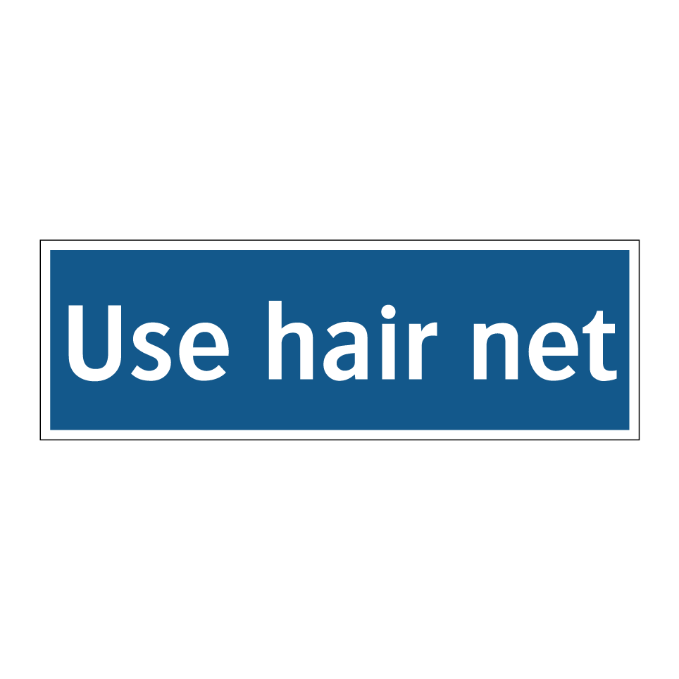 Use hair net