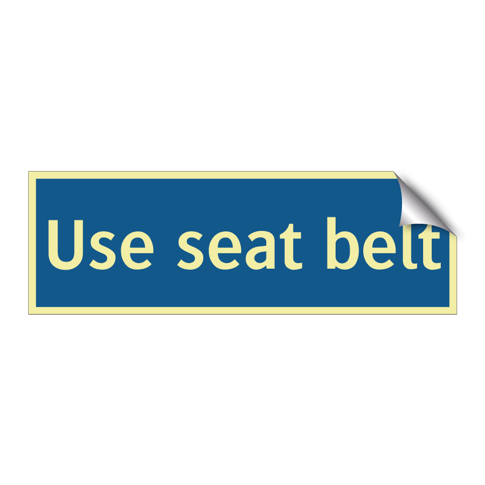 Use seat belt