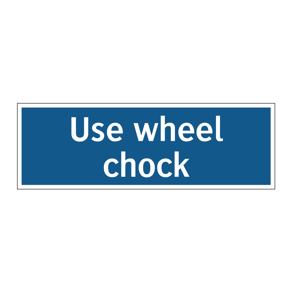 Use wheel chock