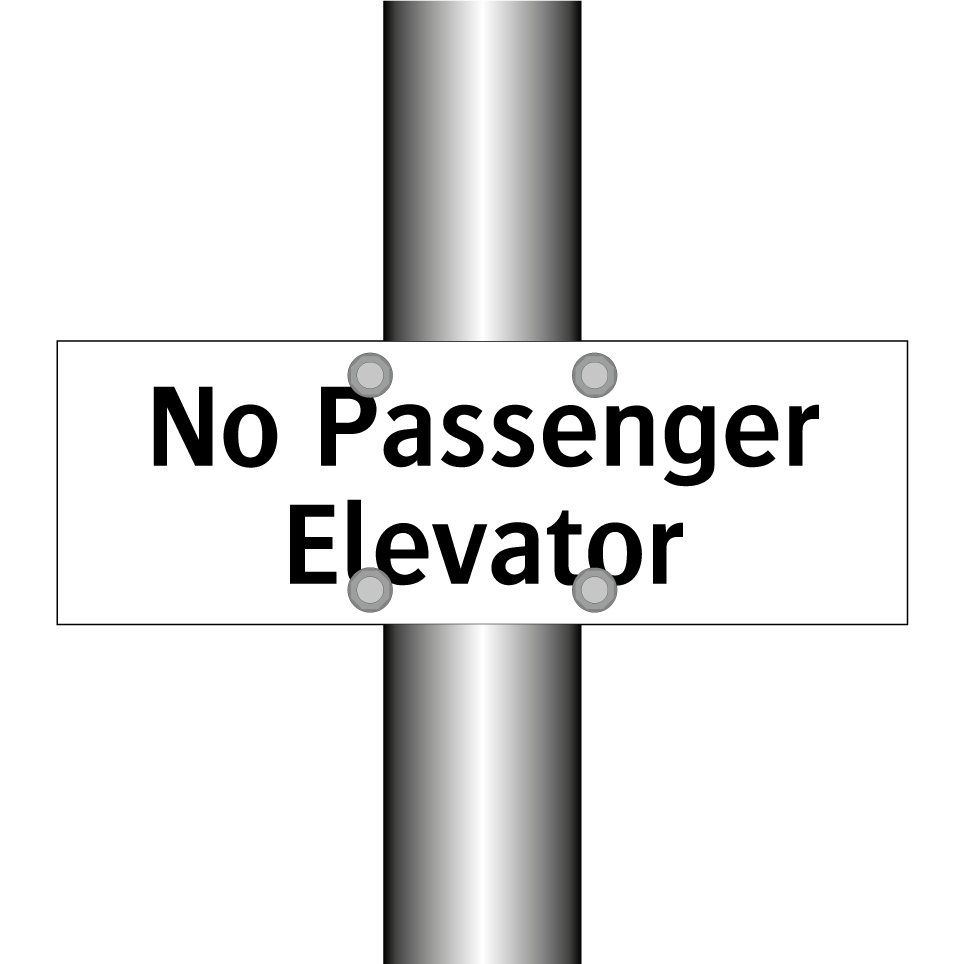 No Passenger Elevator