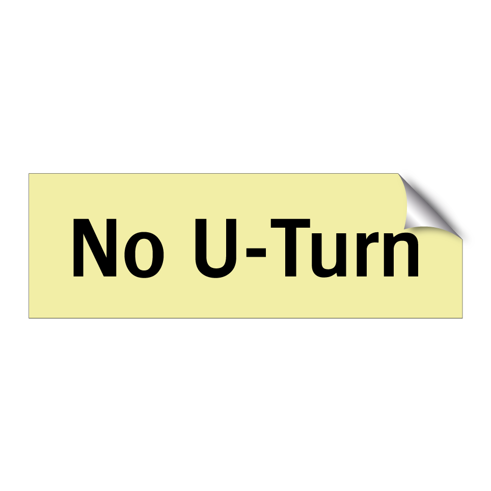 No U-Turn