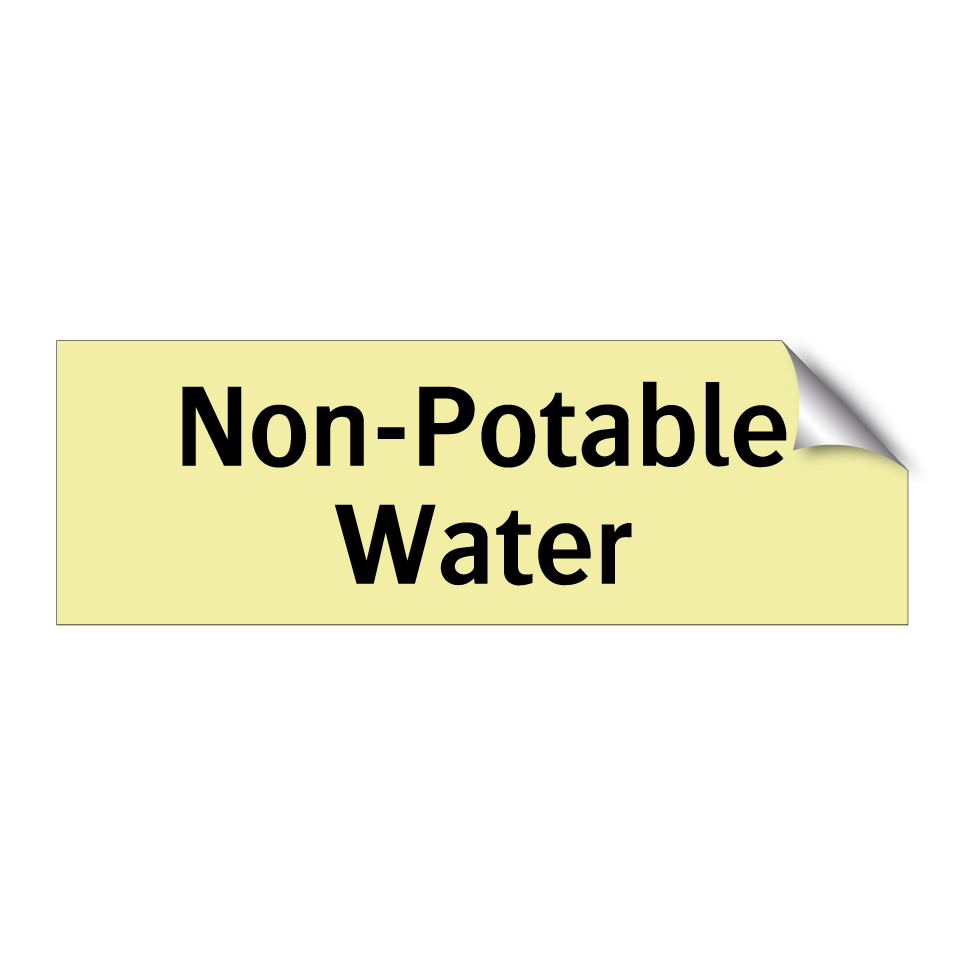 Non-Potable Water