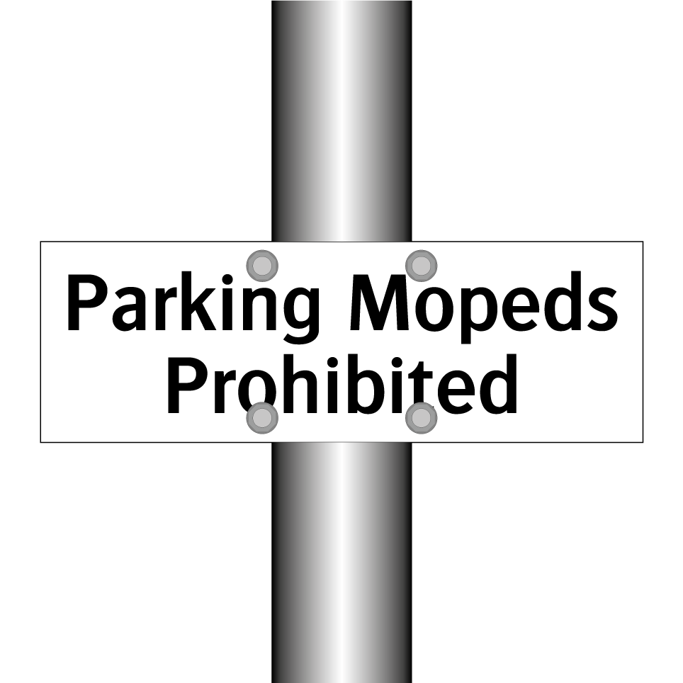 Parking Mopeds Prohibited