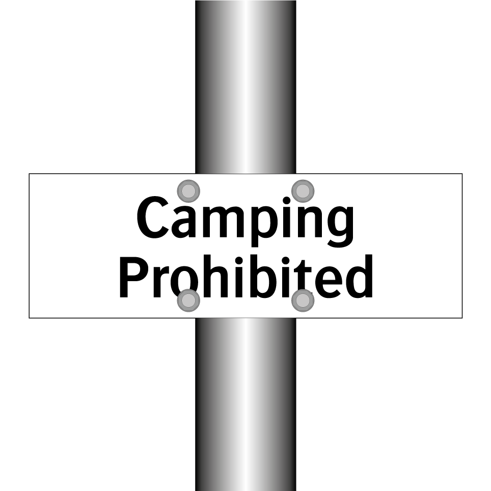 Camping Prohibited