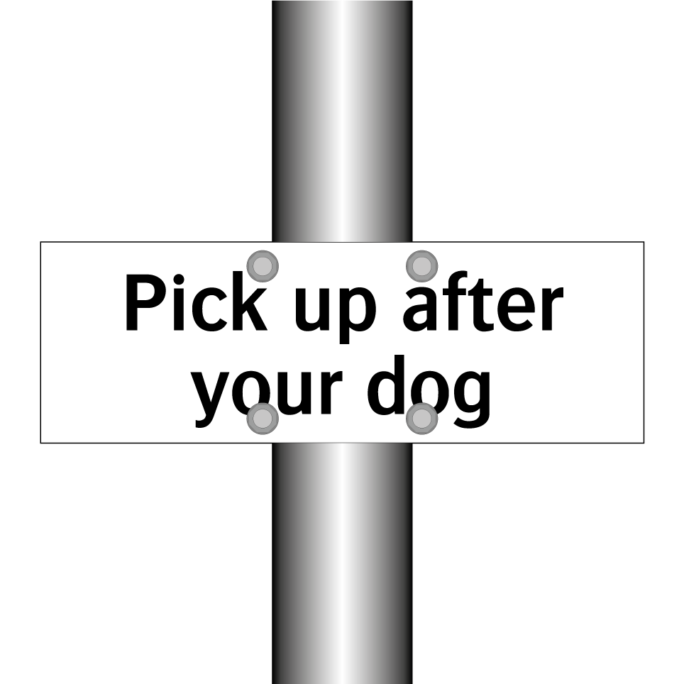 Pick up after your dog