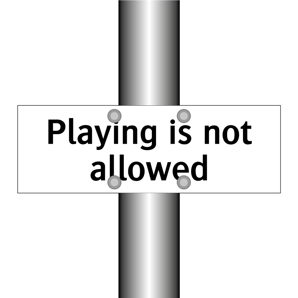 Playing is not allowed