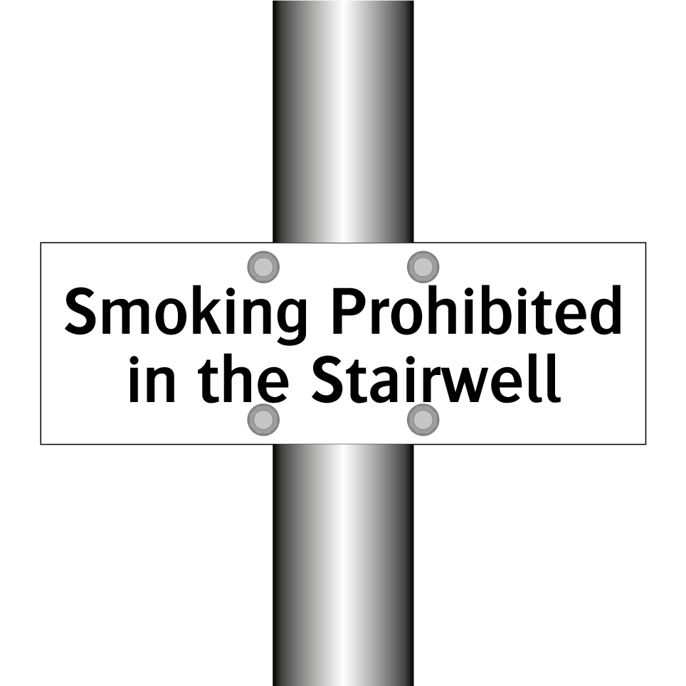 Smoking Prohibited in the Stairwell
