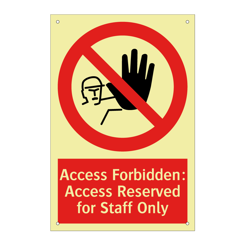 Access Forbidden: Access Reserved for Staff Only