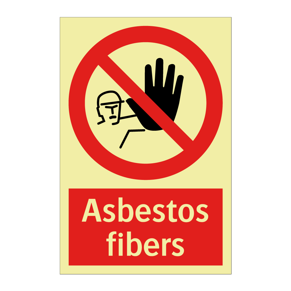 Asbestos fibers