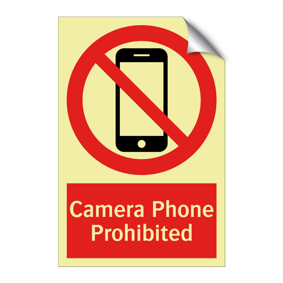 Camera Phone Prohibited
