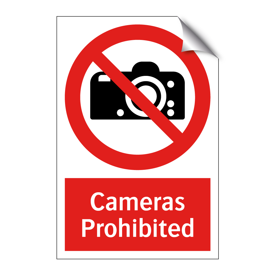 Cameras Prohibited